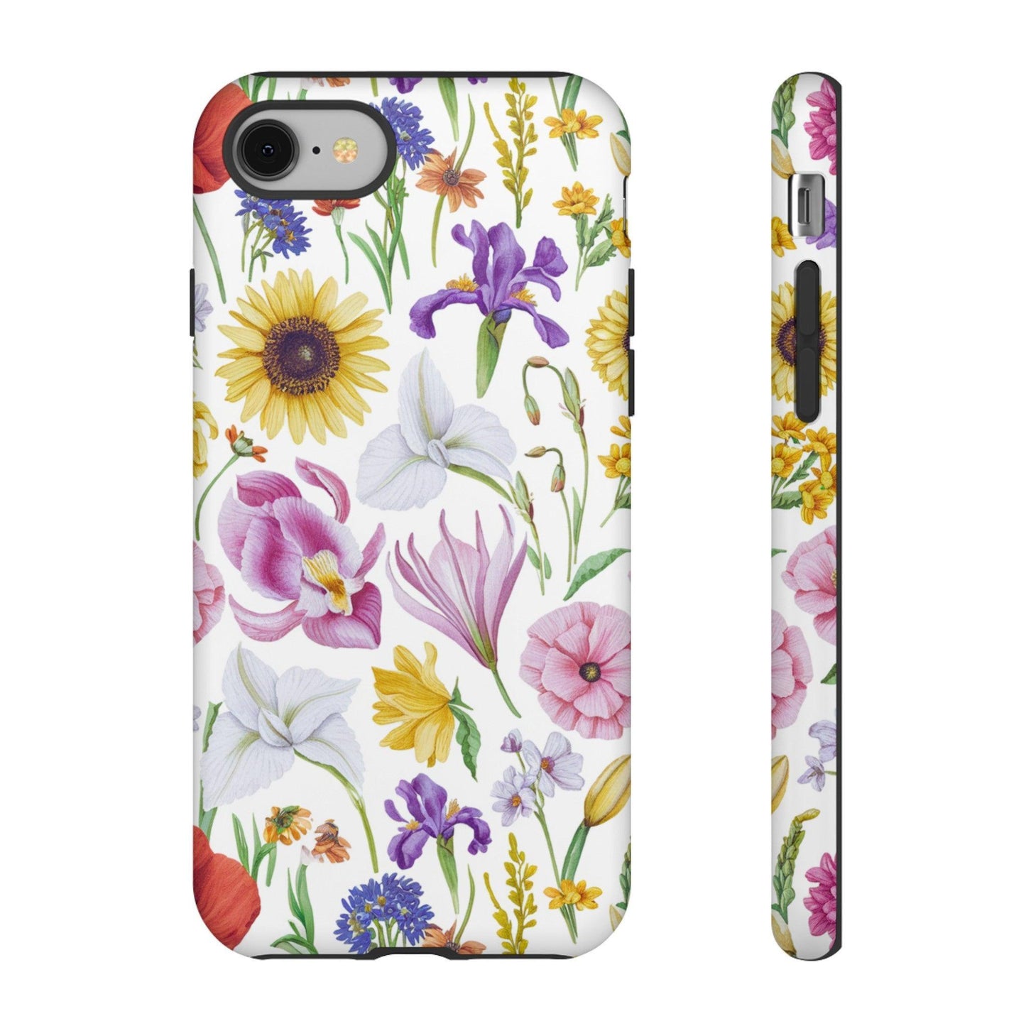 Tough Cellphone Case :" Eclectic Elegance Phone Case Collection" ( Floral patterns)