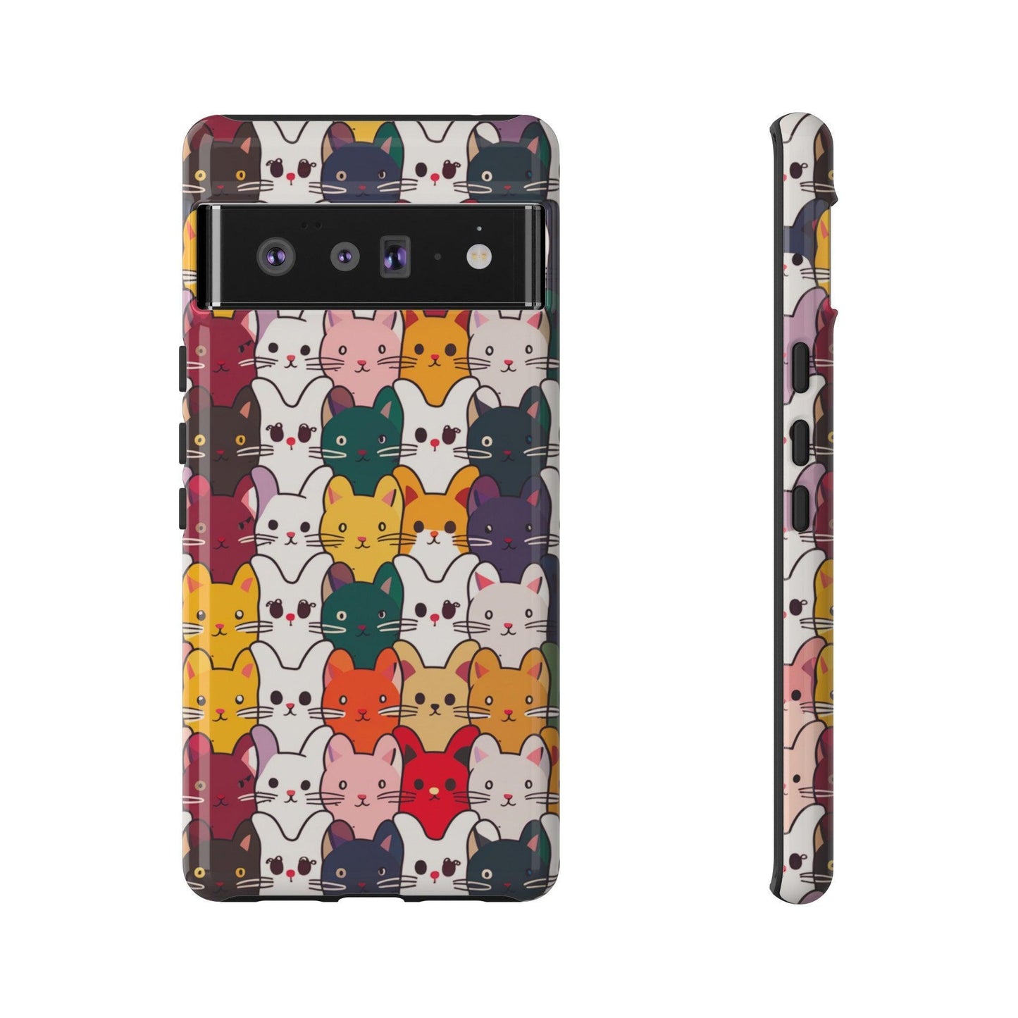 Cat Lovers Collection Tough Cellphone Case - Cosmic Creations by Karen