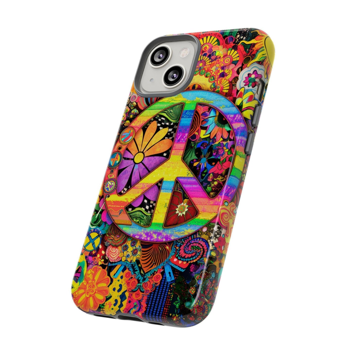 Tough Phone Case :" Eclectic Elegance Phone Case Collection" ( Hippie Style patterns)