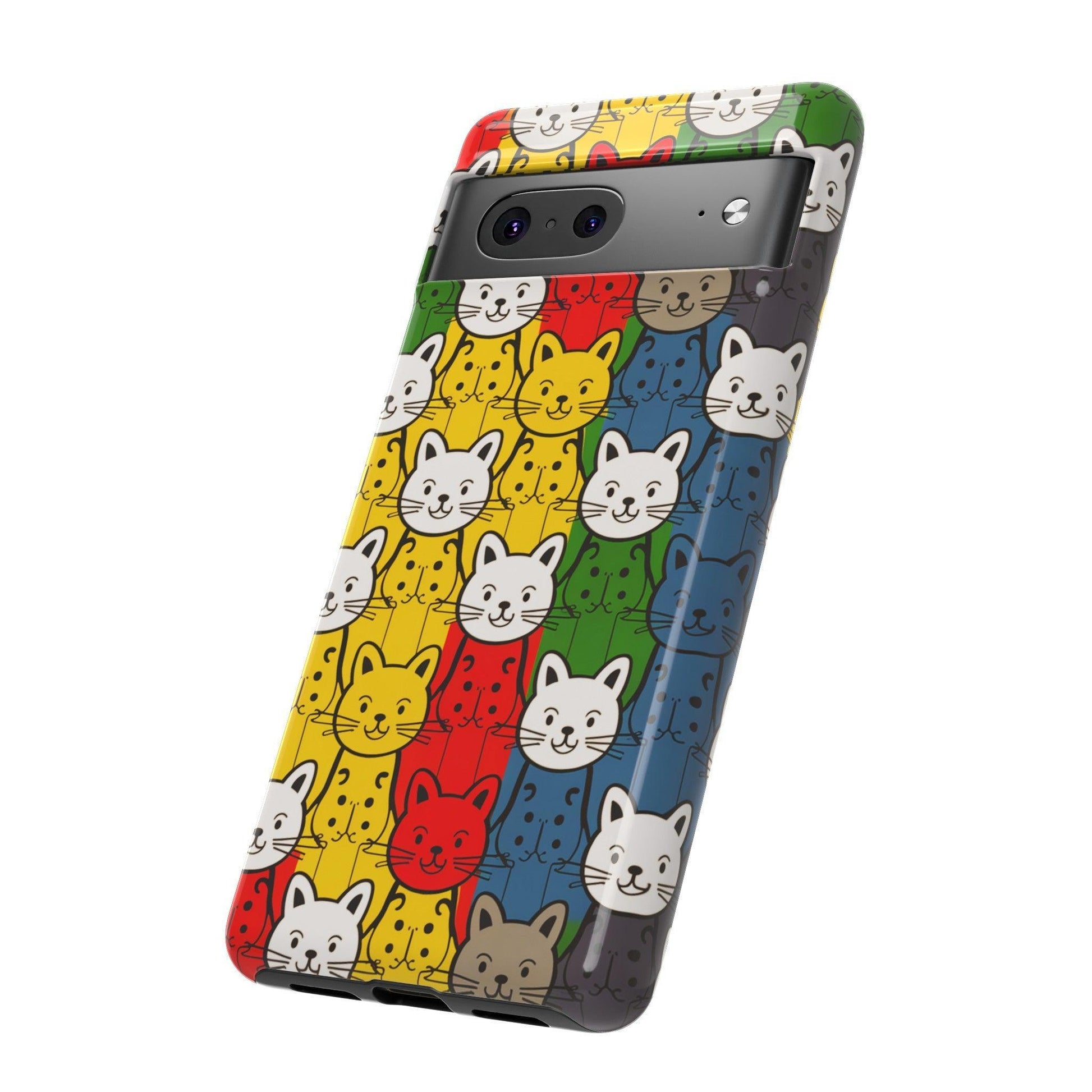 Cat Lovers Collection Tough Cellphone Case - Cosmic Creations by Karen