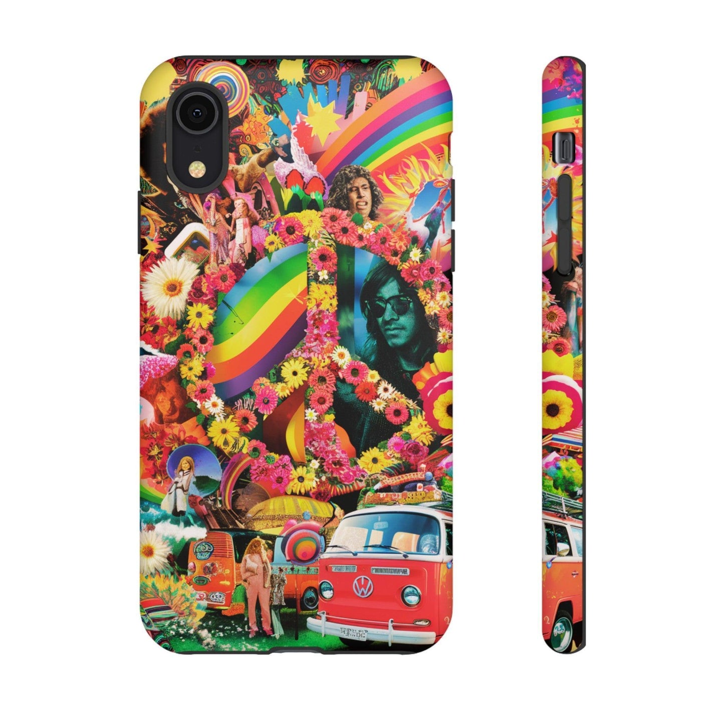 Tough Phone Case :" Eclectic Elegance Phone Case Collection" ( Hippie Style patterns)