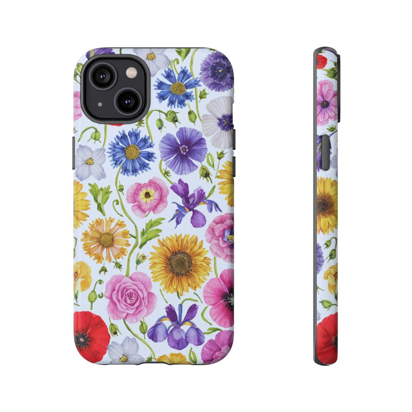 Tough Cellphone Case :" Eclectic Elegance Phone Case Collection" ( Floral patterns)